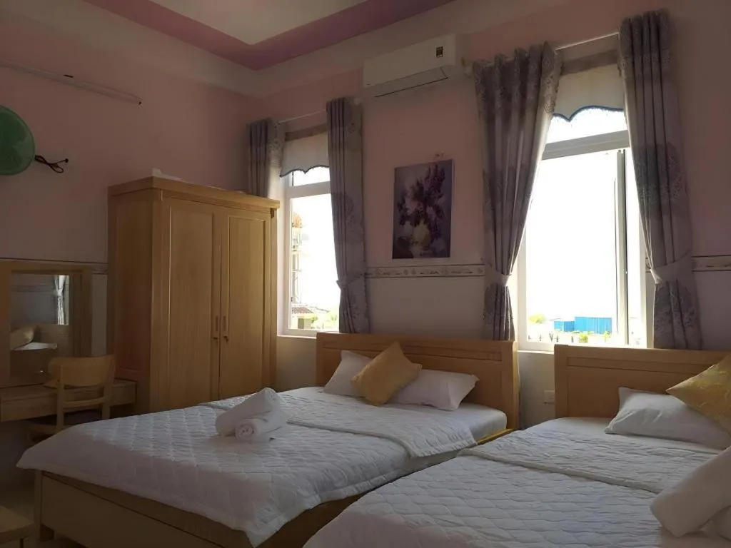 Bed in Bien Ngoc Hotel - Ly Son