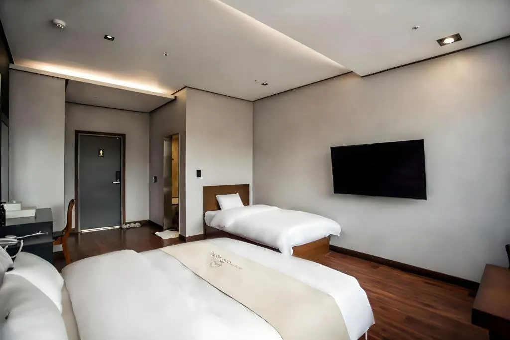 Bed in hotel gallery