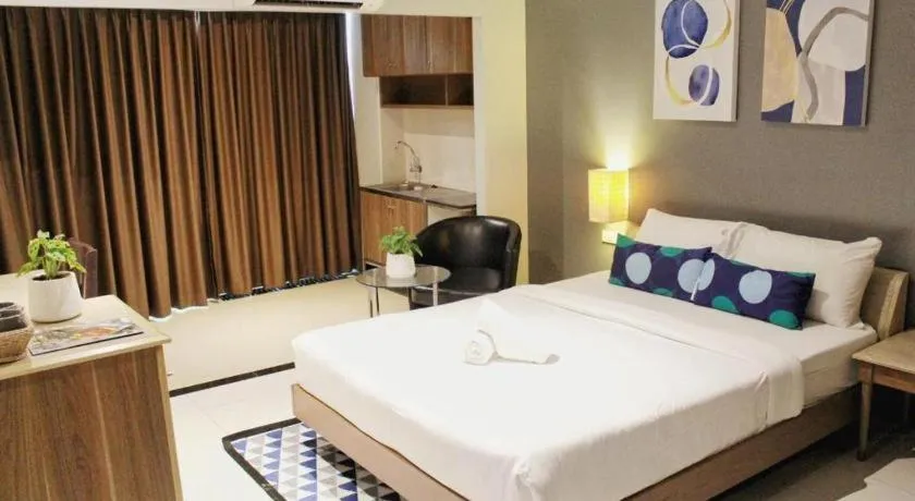 Bed in The Finn Hotel