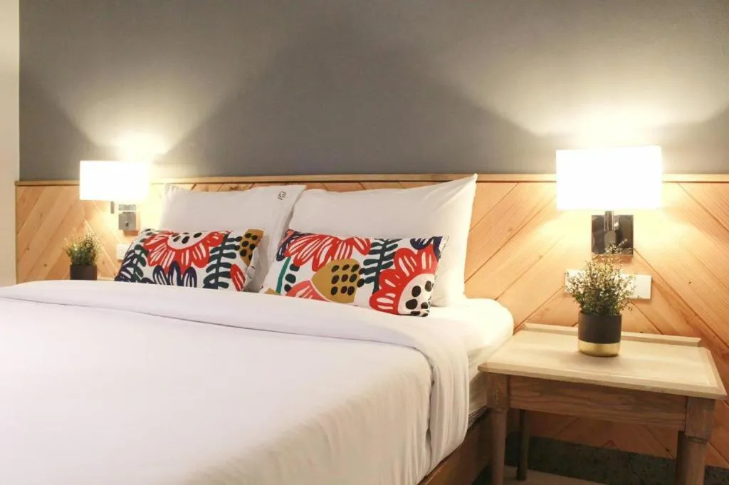 Bed in The Finn Hotel