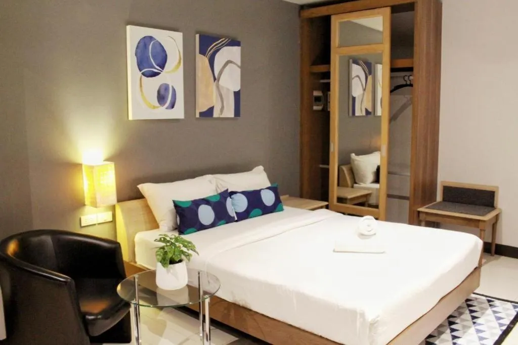 Bed in The Finn Hotel