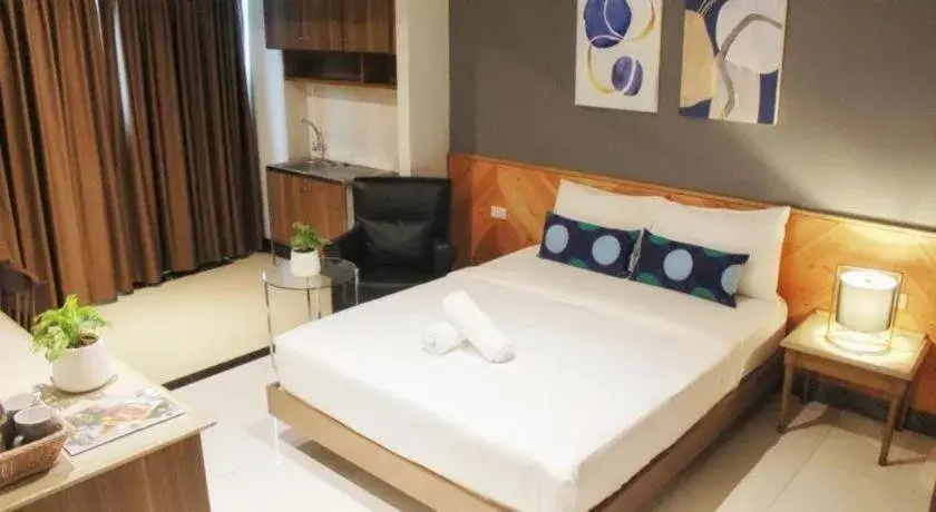 Bed in The Finn Hotel Bed in The Finn Hotel