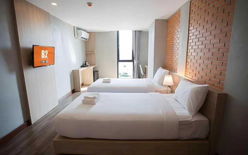 Bed in B2 Hat Yai Boutique and Budget Hotel