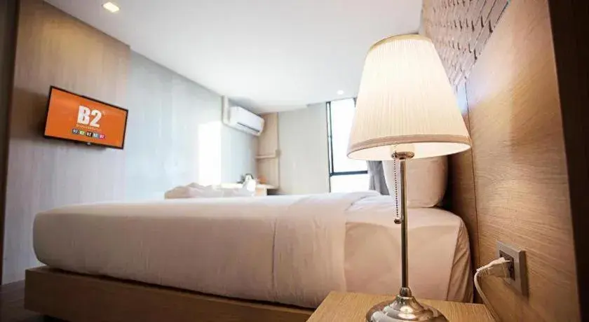 Bed in B2 Hat Yai Boutique and Budget Hotel Bed in B2 Hat Yai Boutique and Budget Hotel