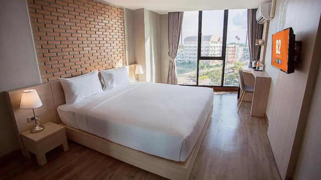 Bed in B2 Hat Yai Boutique and Budget Hotel