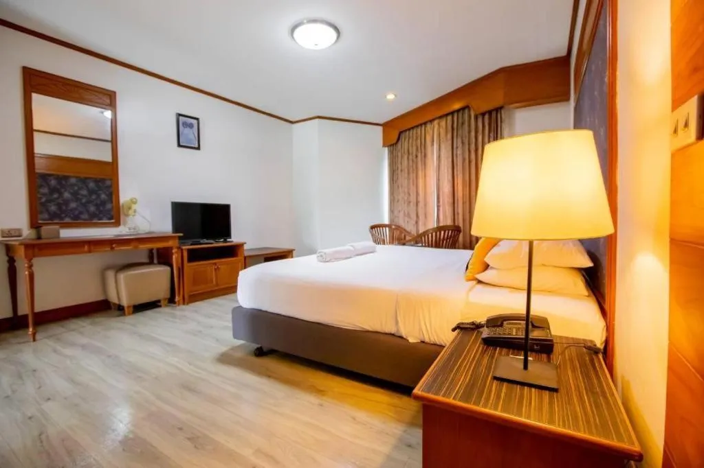 Bed in Royal Diamond Hotel