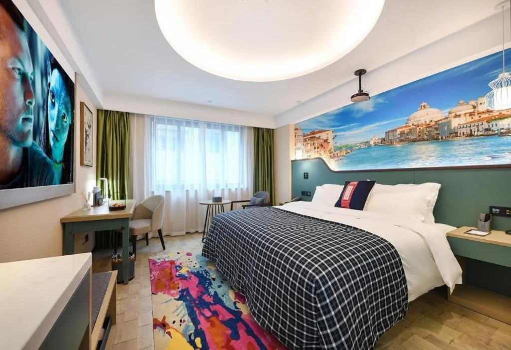 Bed in S·dor Hotel Hangzhou Xiaoshan Intertational Airport