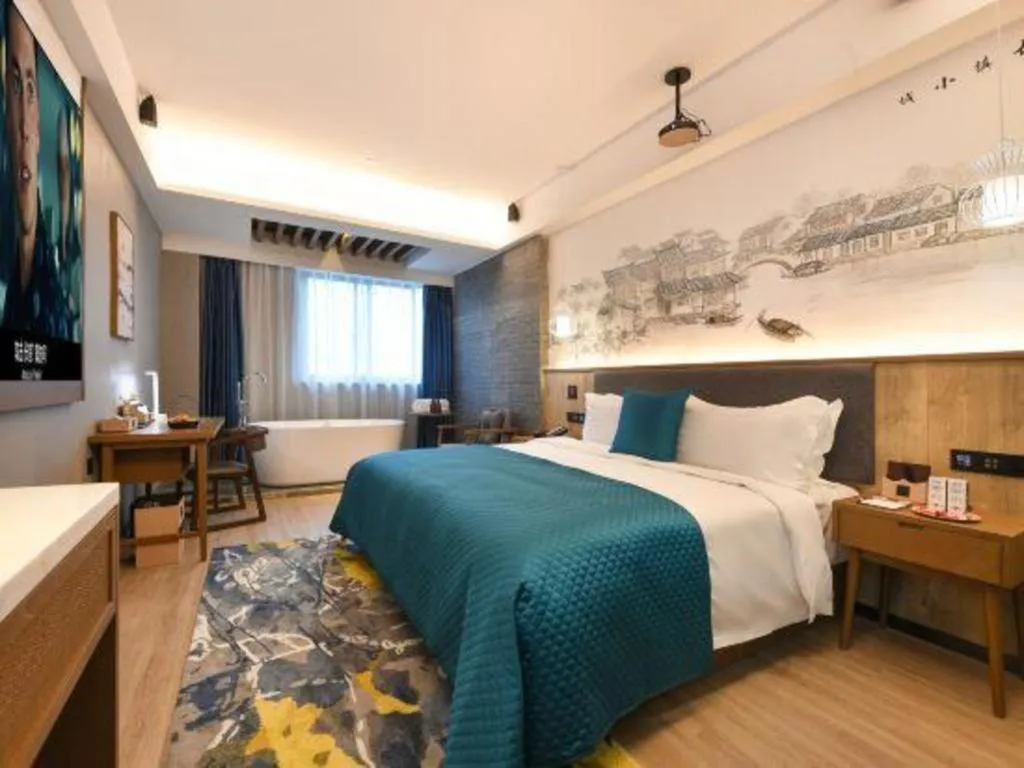 Bed in S·dor Hotel Hangzhou Xiaoshan Intertational Airport