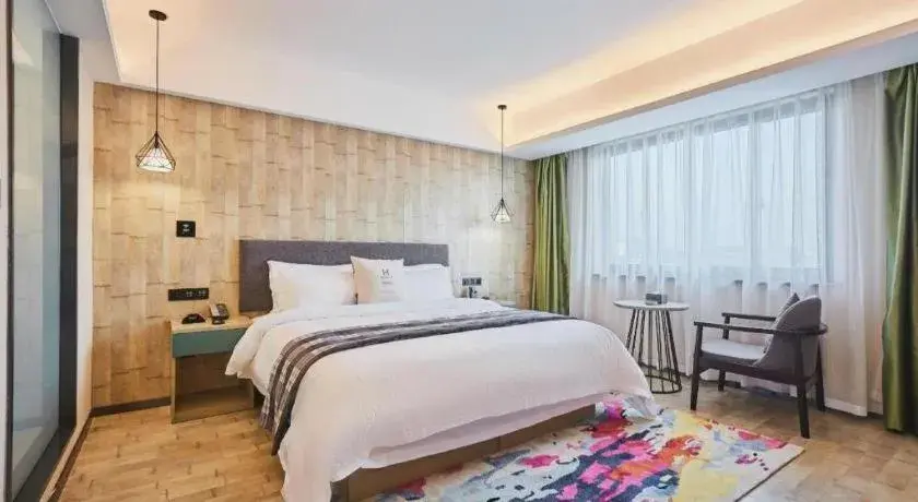 Bed in S·dor Hotel Hangzhou Xiaoshan Intertational Airport Bed in S·dor Hotel Hangzhou Xiaoshan Intertational Airport