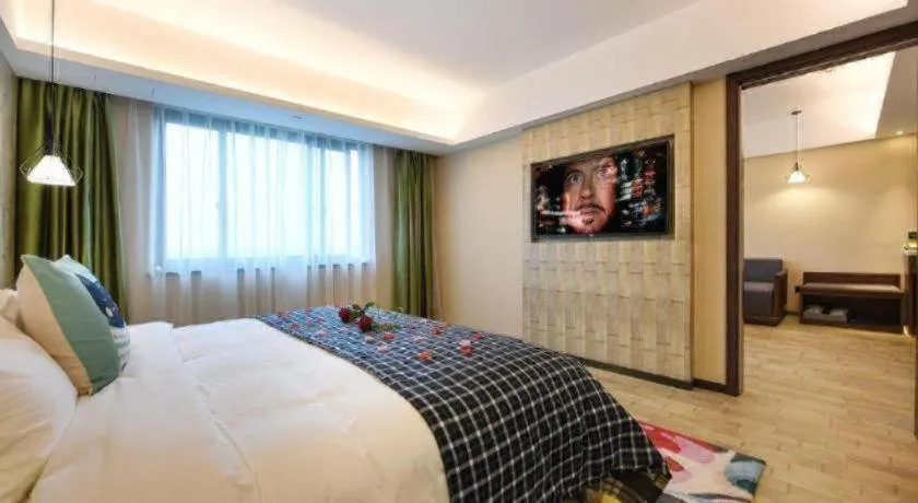 Bed in S·dor Hotel Hangzhou Xiaoshan Intertational Airport