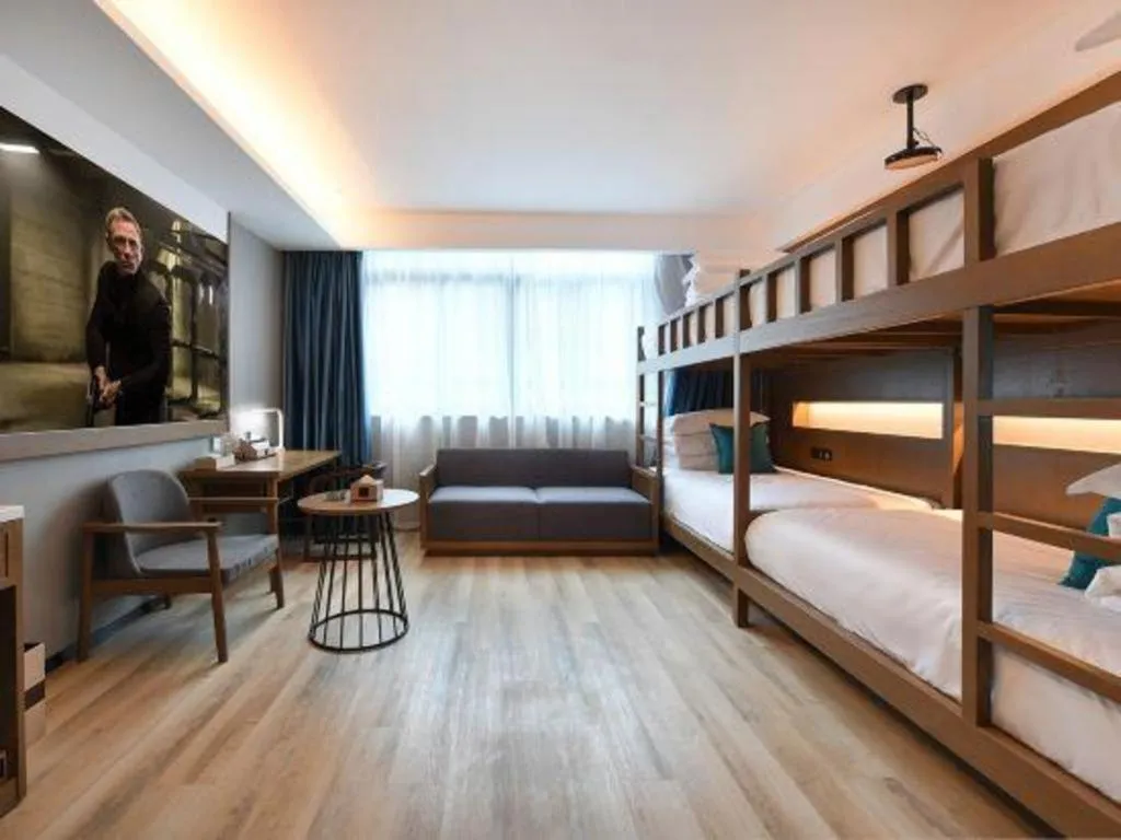 Bed in S·dor Hotel Hangzhou Xiaoshan Intertational Airport