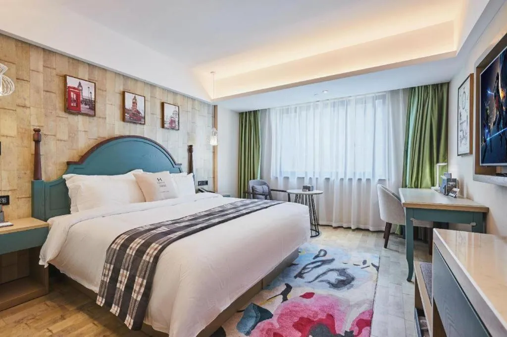 Bed in S·dor Hotel Hangzhou Xiaoshan Intertational Airport