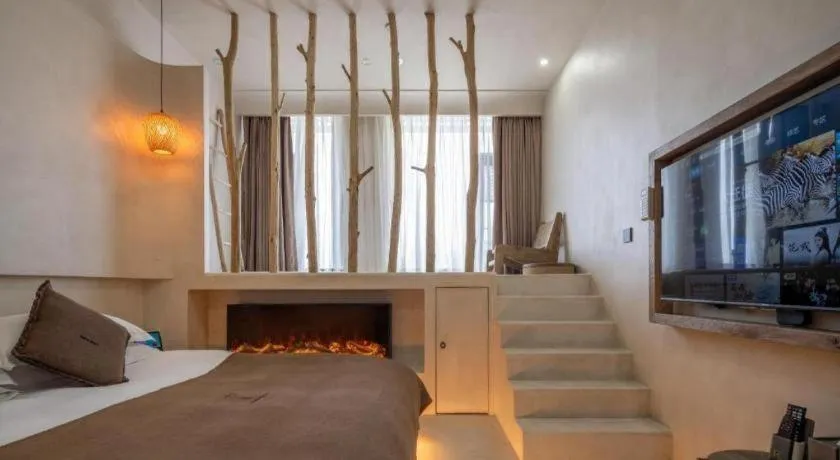 Bed in S·dor Hotel Hangzhou Xiaoshan Intertational Airport