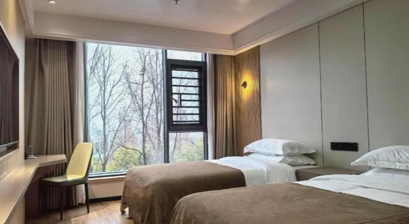 Bed in S·dor Hotel Hangzhou Xiaoshan Intertational Airport