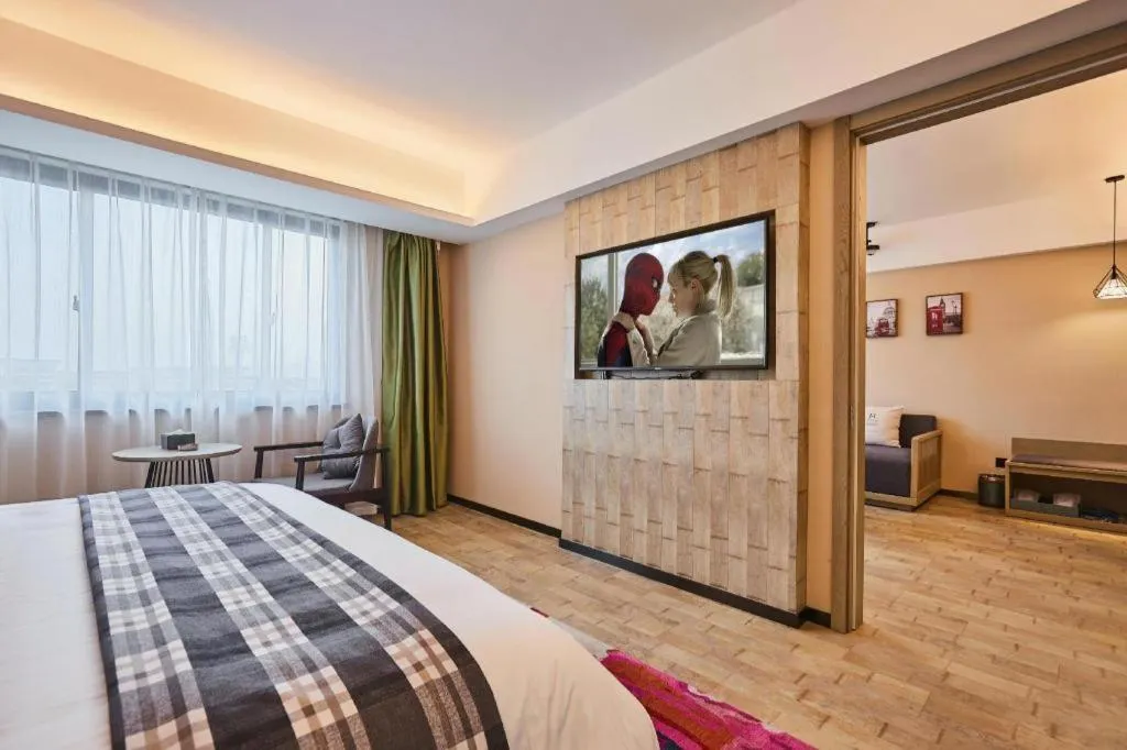 Bed in S·dor Hotel Hangzhou Xiaoshan Intertational Airport