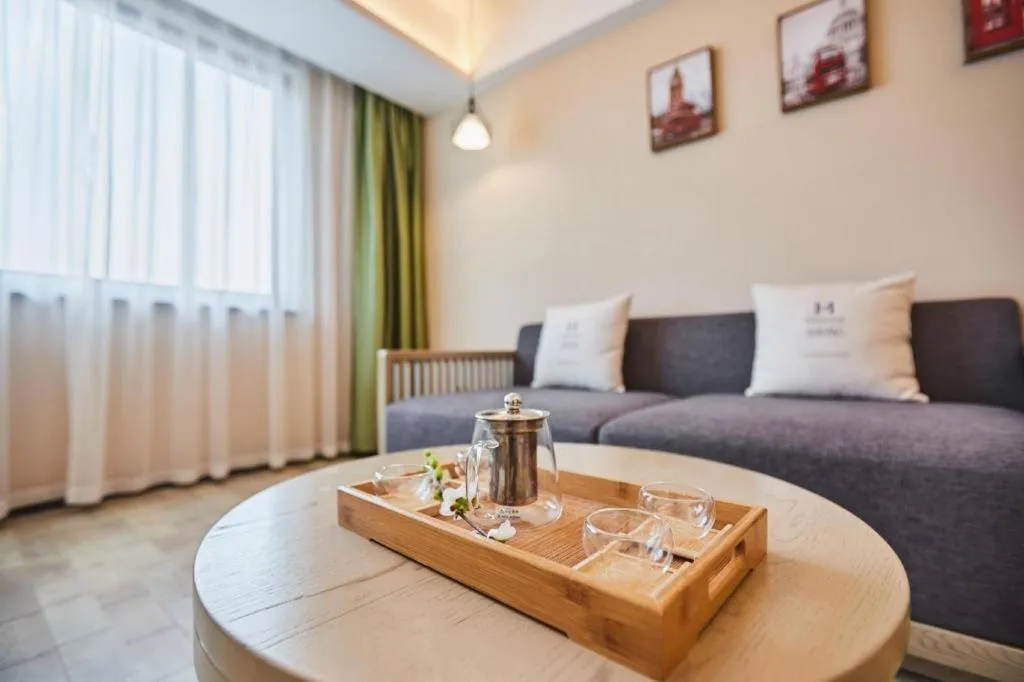 Bed in S·dor Hotel Hangzhou Xiaoshan Intertational Airport