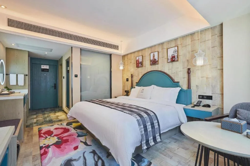 Bed in S·dor Hotel Hangzhou Xiaoshan Intertational Airport