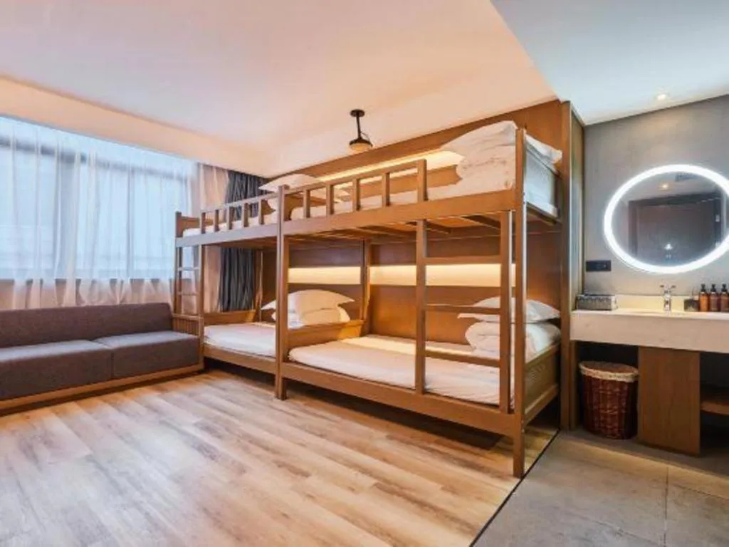 Bed in S·dor Hotel Hangzhou Xiaoshan Intertational Airport