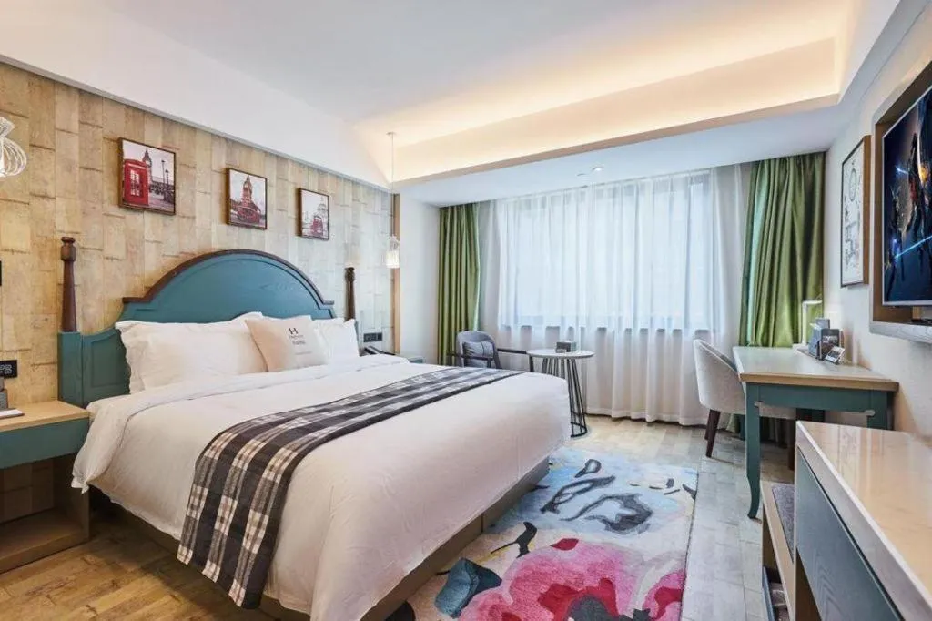 Bed in S·dor Hotel Hangzhou Xiaoshan Intertational Airport