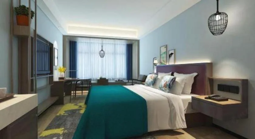 Bed in S·dor Hotel Hangzhou Xiaoshan Intertational Airport