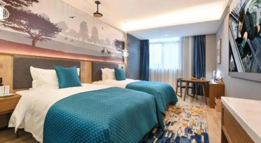 Bed in S·dor Hotel Hangzhou Xiaoshan Intertational Airport