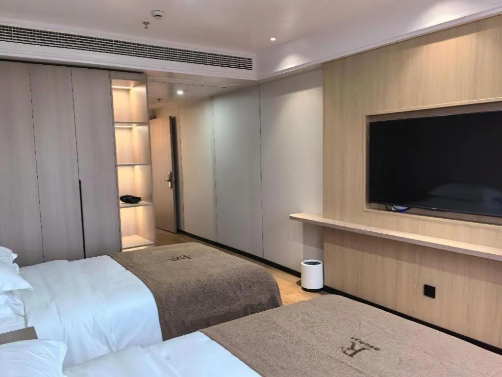 Bed in S·dor Hotel Hangzhou Xiaoshan Intertational Airport