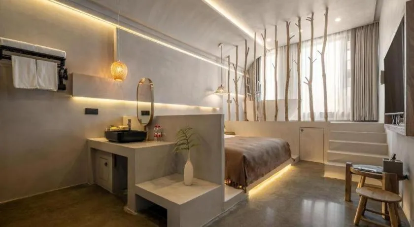 Bed in S·dor Hotel Hangzhou Xiaoshan Intertational Airport