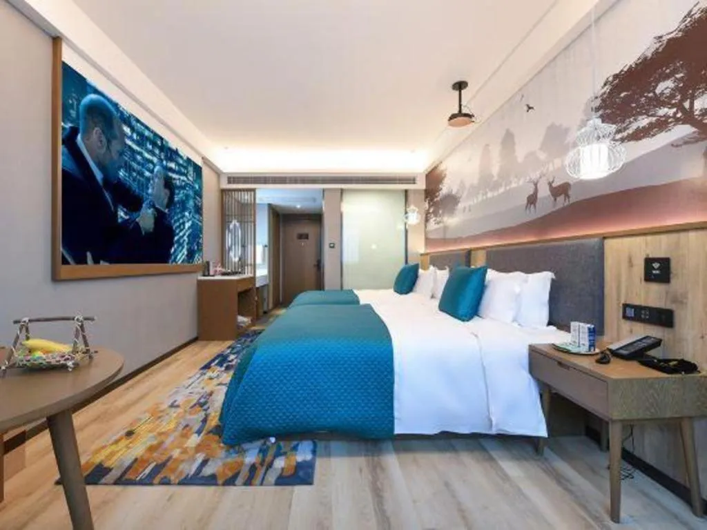 Bed in S·dor Hotel Hangzhou Xiaoshan Intertational Airport