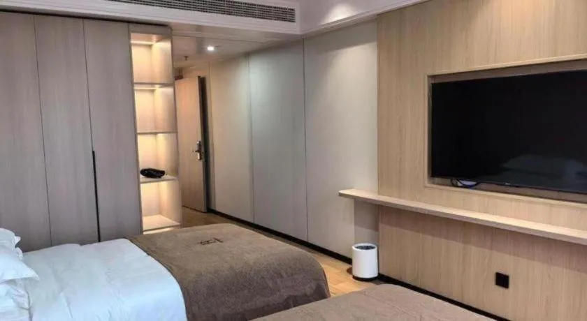 Bed in S·dor Hotel Hangzhou Xiaoshan Intertational Airport