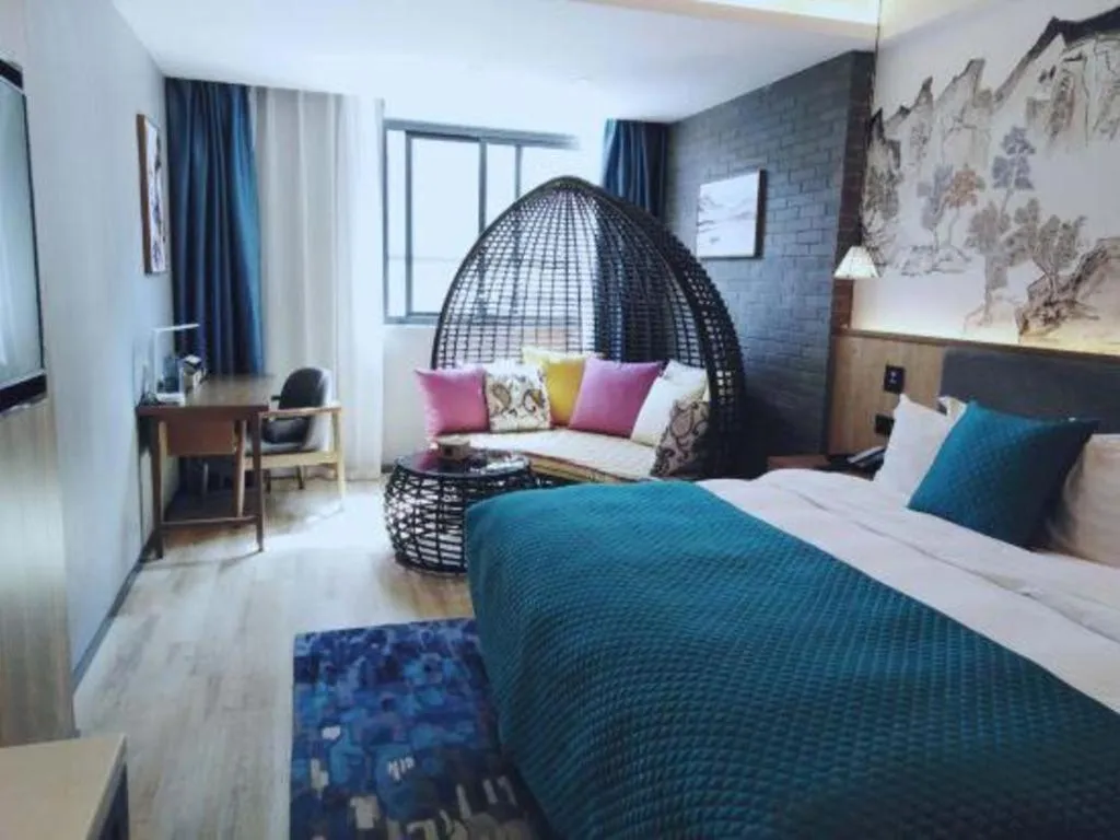 Bed in S·dor Hotel Hangzhou Xiaoshan Intertational Airport