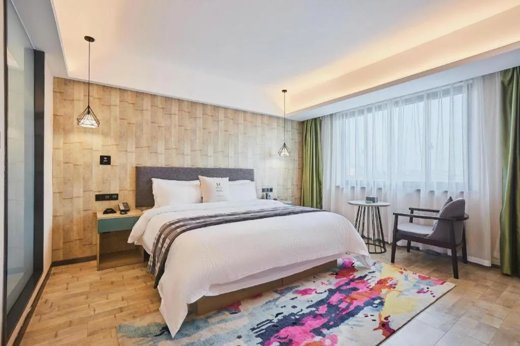 Bed in S·dor Hotel Hangzhou Xiaoshan Intertational Airport