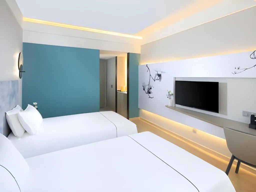 Bed in Magnotel Hotel·Shanghai Xintiandi