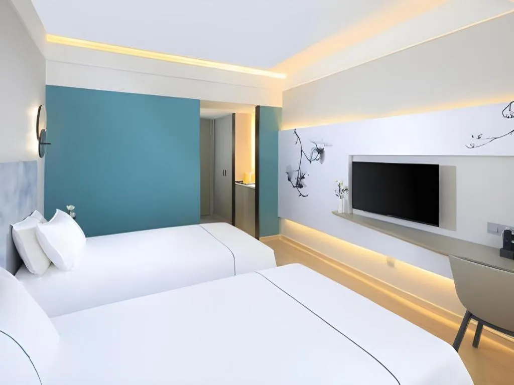 Bed in Magnotel Hotel·Shanghai Xintiandi