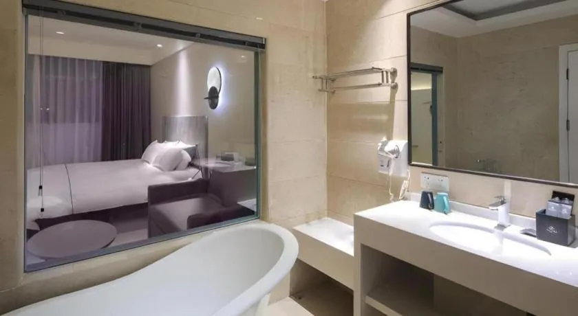 Bed in Magnotel Hotel·Shanghai Xintiandi