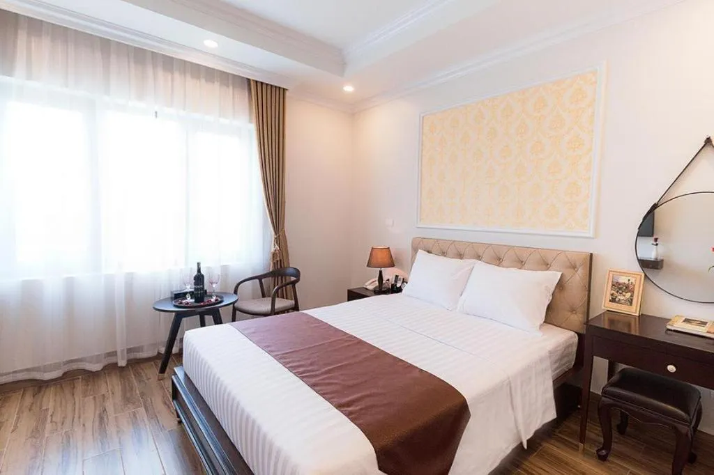 Bed in Kim Bao Hotel