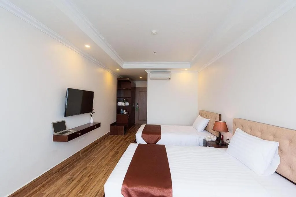 Bed in Kim Bao Hotel