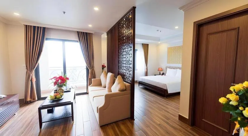 Bed in Kim Bao Hotel