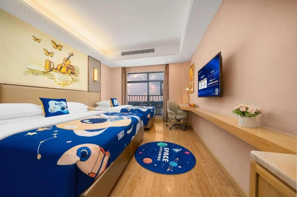 Bed in Vienna Hotel Nanning Xiangsi Lake University Town