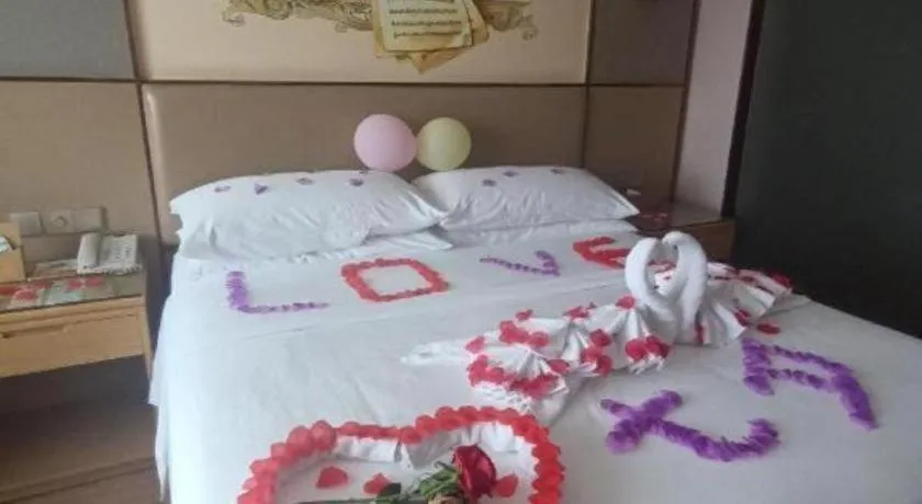 Bed in Vienna Hotel Nanning Xiangsi Lake University Town