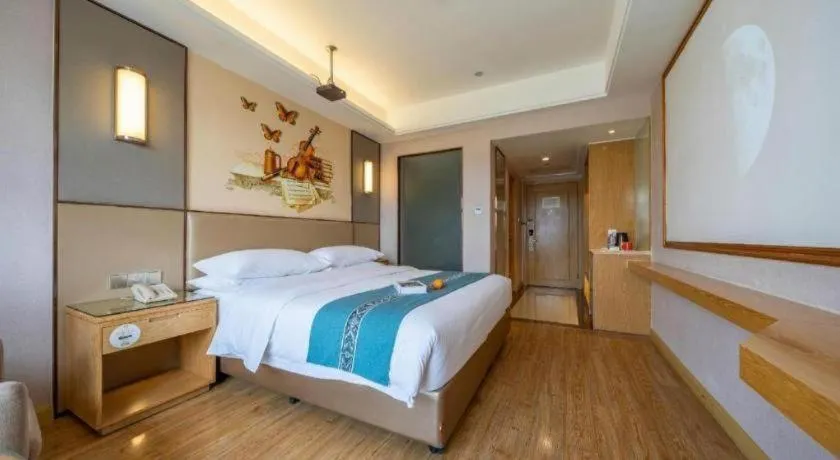 Bed in Vienna Hotel Nanning Xiangsi Lake University Town