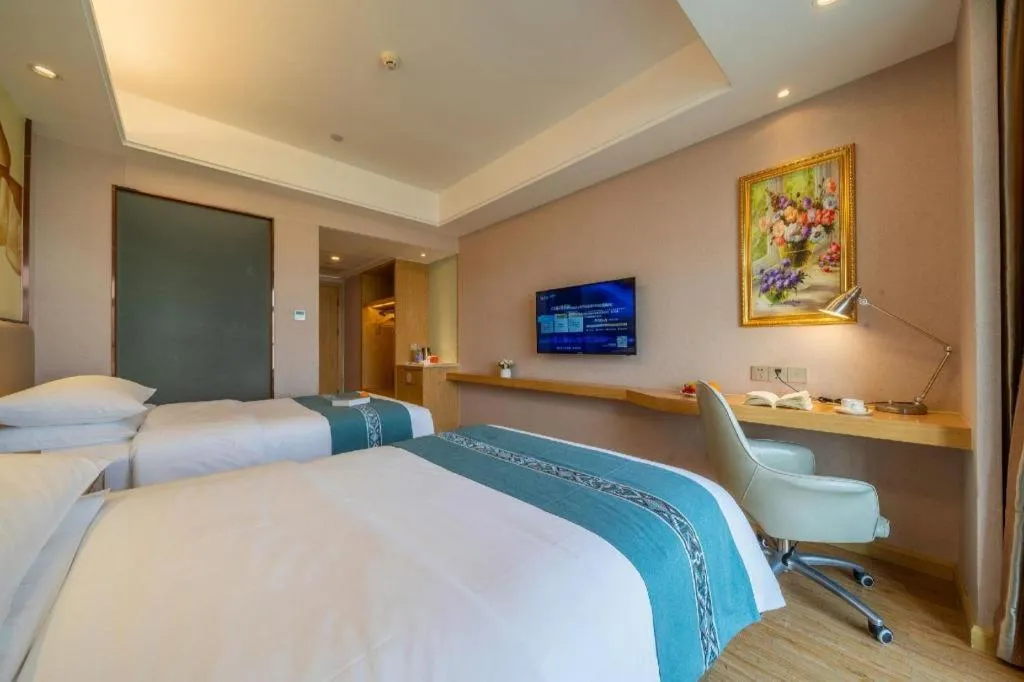 Bed in Vienna Hotel Nanning Xiangsi Lake University Town