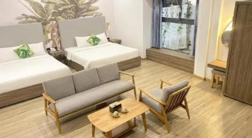 Bed in Green Oasis Hotel Bed in Green Oasis Hotel