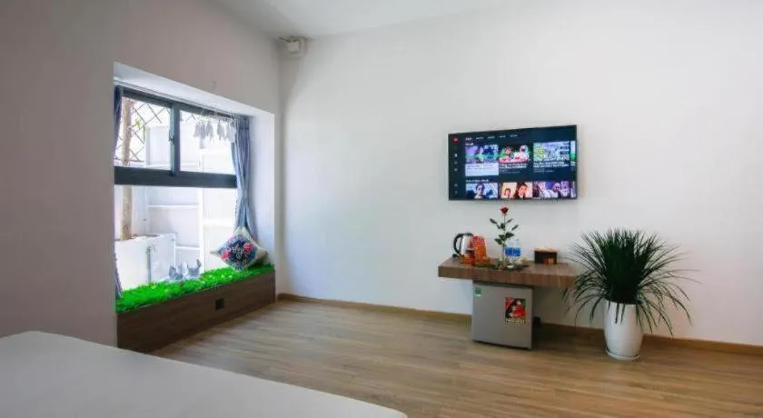 Bed in Green Oasis Hotel