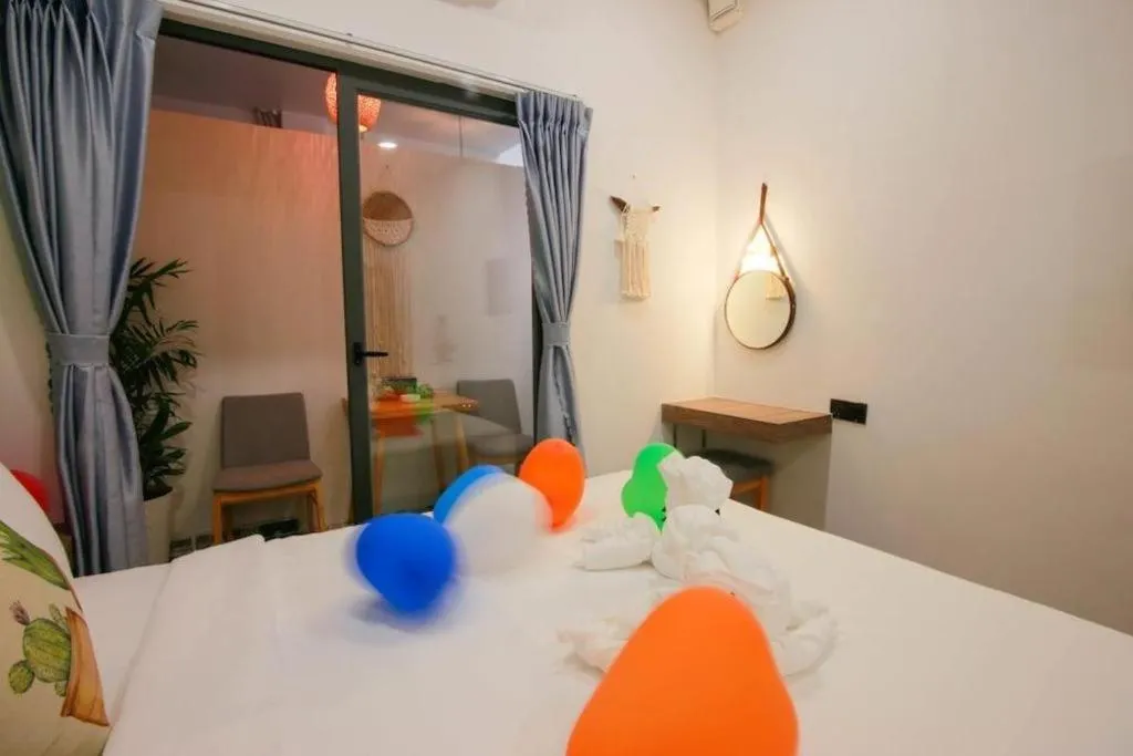 Bed in Green Oasis Hotel