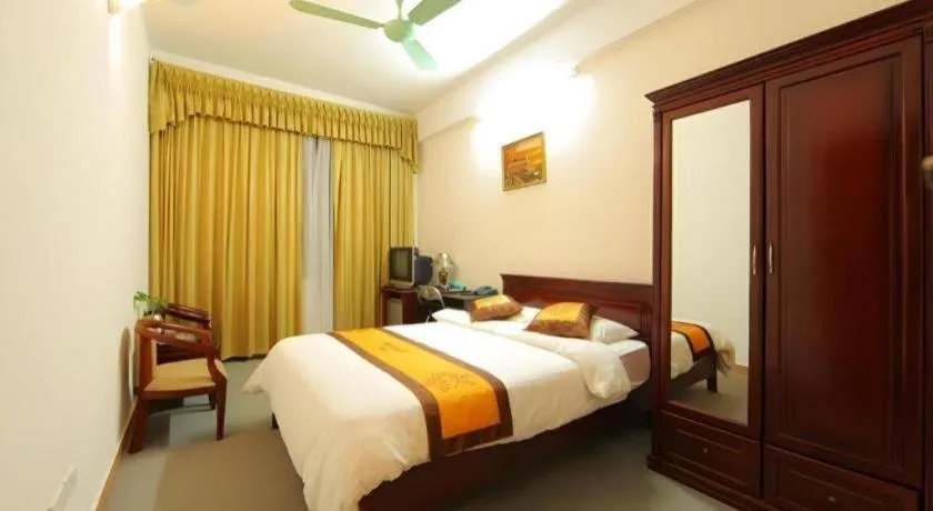 Bed in Khan Quang Do Hotel