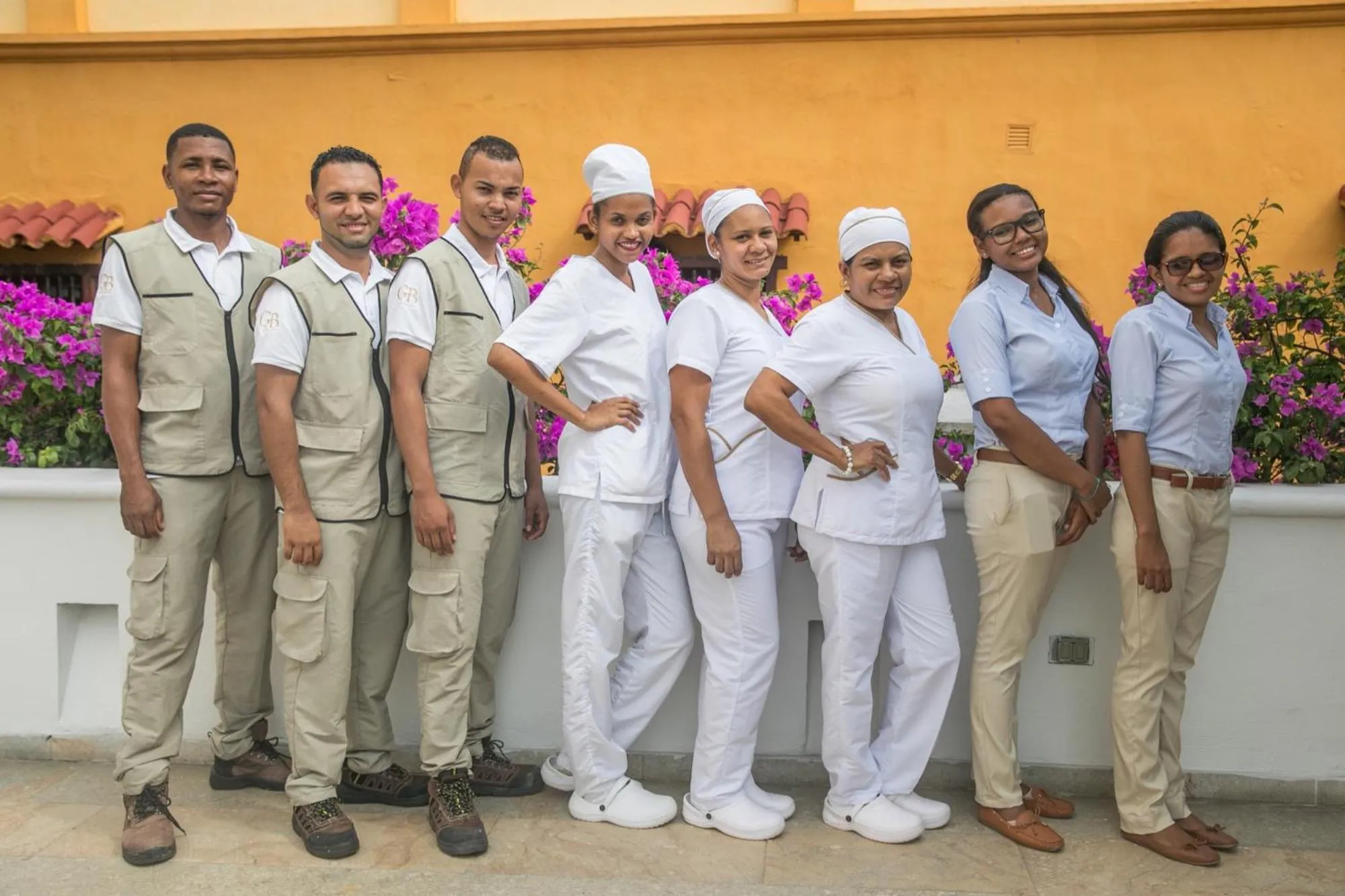 Staff in Casa Gastelbondo