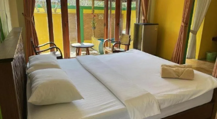 Bed in Aroma Pai Spa Hotel