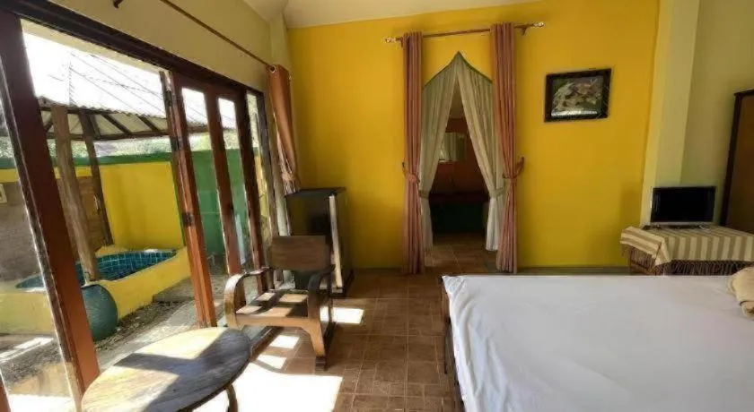 Bed in Aroma Pai Spa Hotel