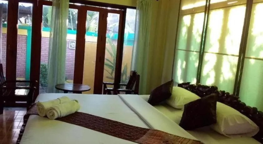 Bed in Aroma Pai Spa Hotel