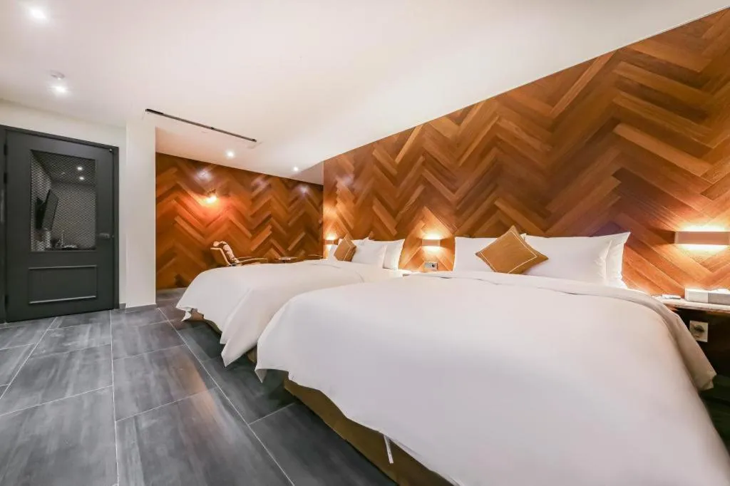 Bed in Cheongju Maryjane Hotel